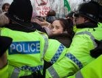 Barton Moss anti-fracking protest